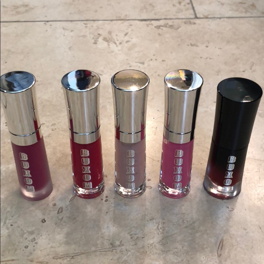 5 Buxom Lip glosses